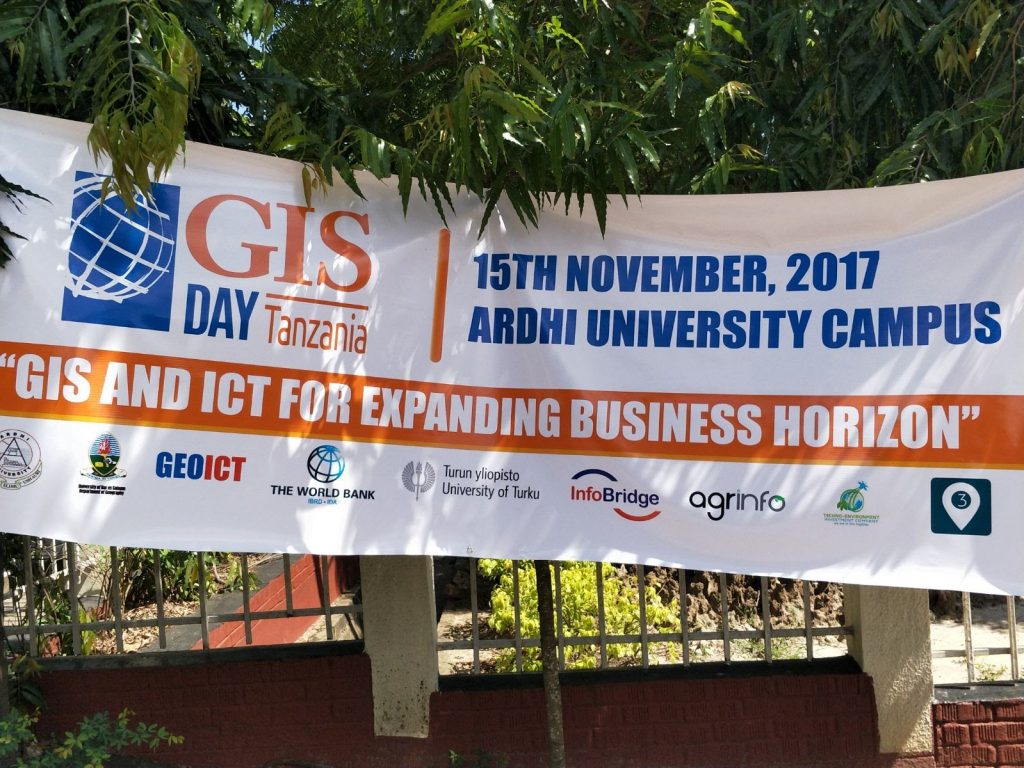 GIS day poster.