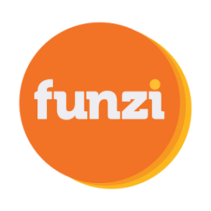 Colored logo of Funzi